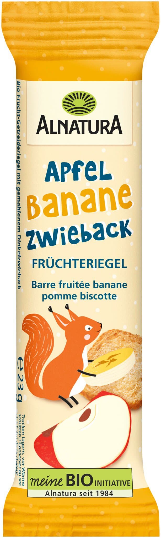 Alnatura Früchteriegel Apfel-Banane-Zwieback