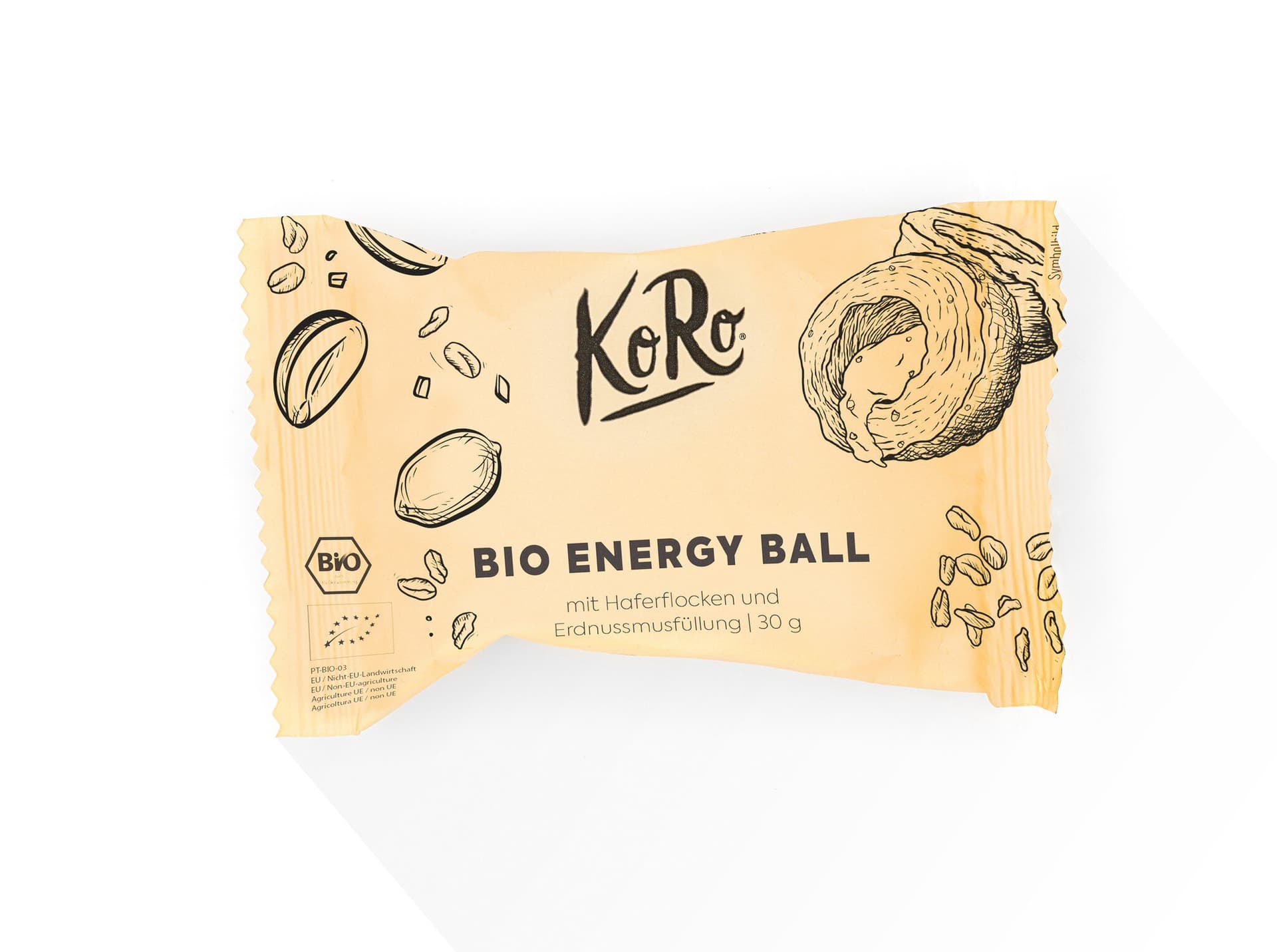 Koro Energy Ball gesalzene Erdnuss