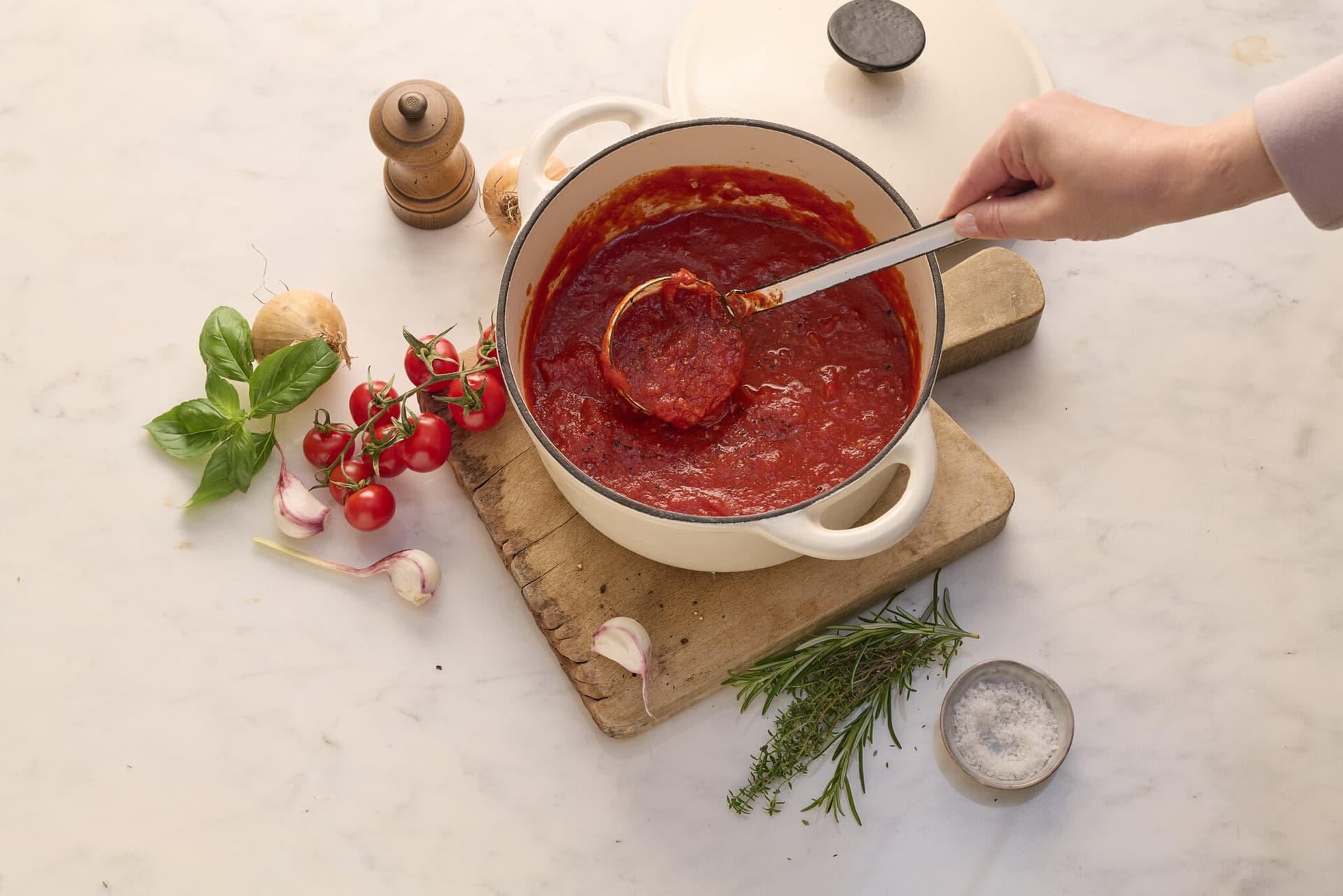 Sugo di pomodoro – italienische Tomatensauce