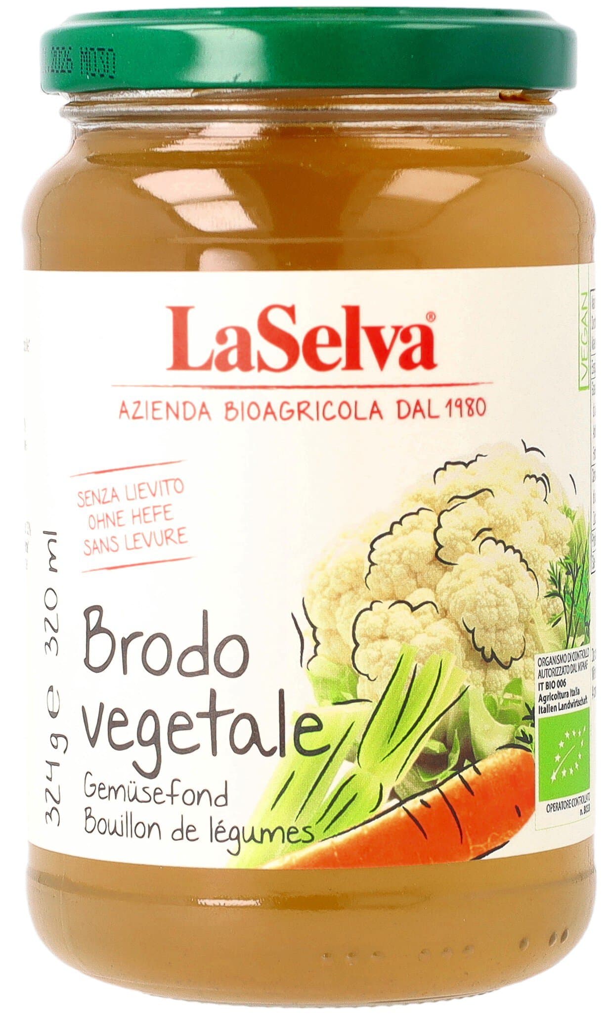 LaSelva Gemüsefond hefefrei