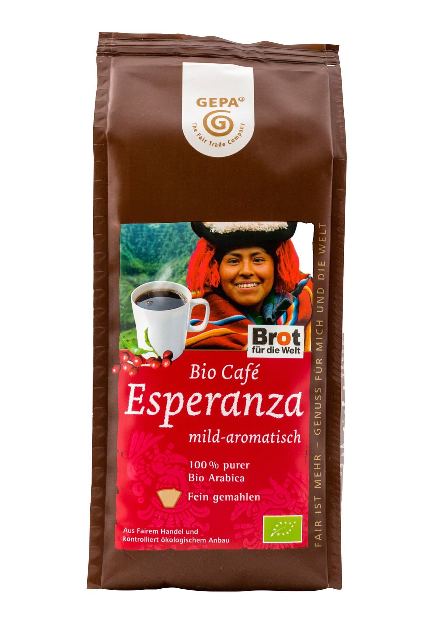 Gepa Café Esperanza gemahlen