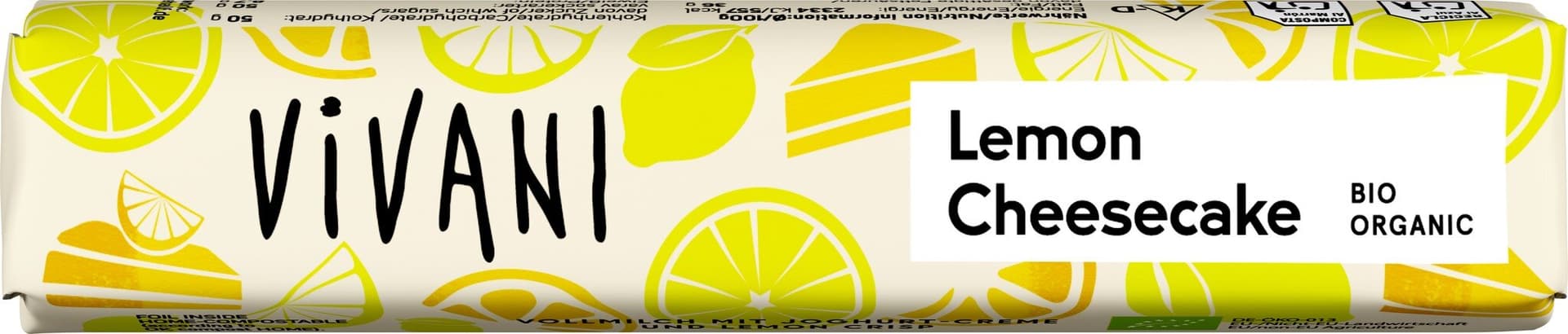 Vivani Riegel Lemon Cheesecake