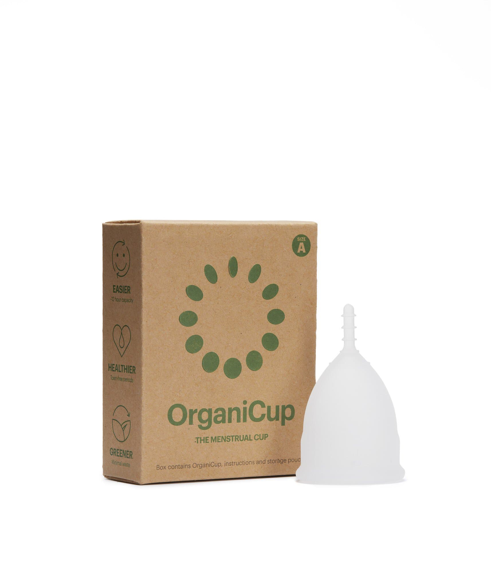 OrganiCup Menstruationstasse Größe A