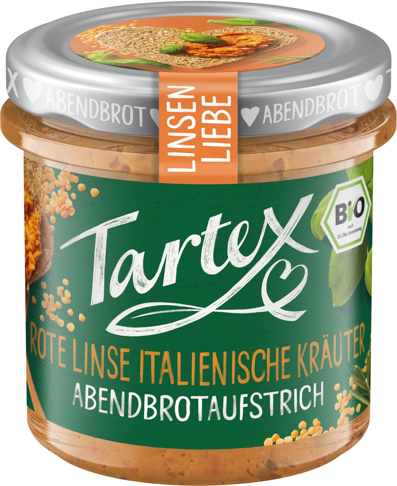 Tartex Rote Linse Italienische Kräuter