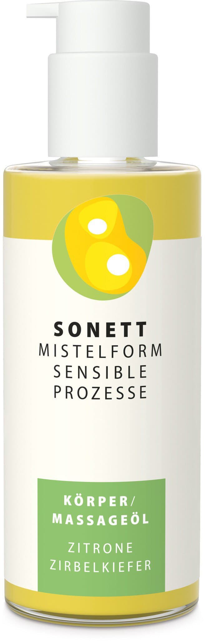 Sonett Massageöl Zitrone Zirbelkiefer