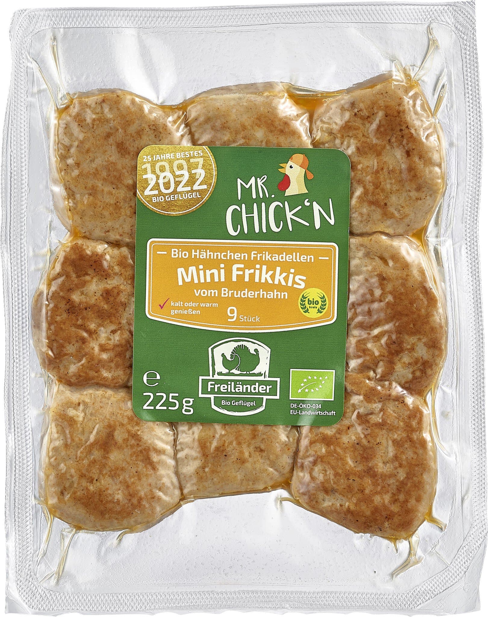 Freiländer Bio Geflügel Mini Frikkis
