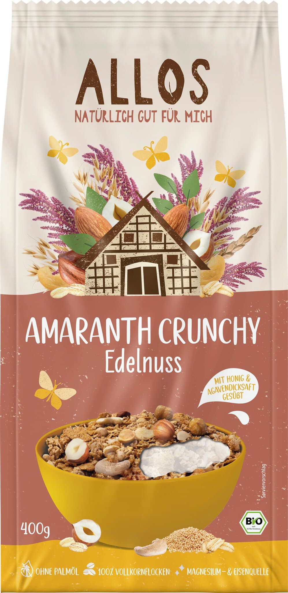 Allos Amaranth Crunchy Edelnuss