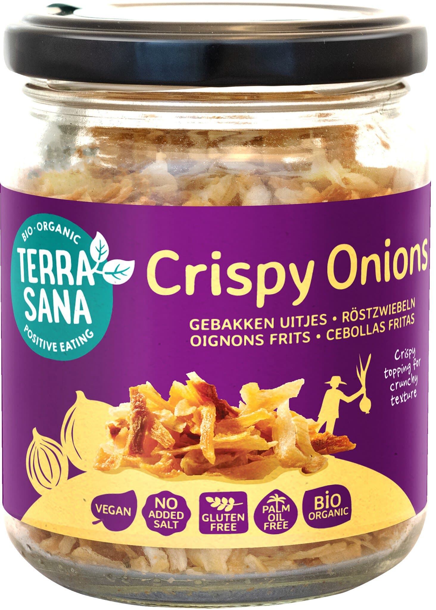 Terra Sana Crispy Onions - Röstzwiebeln