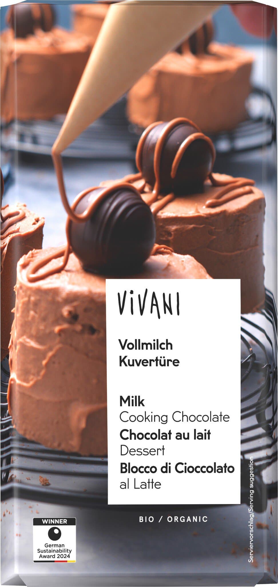 Vivani Vollmilch Kuvertüre