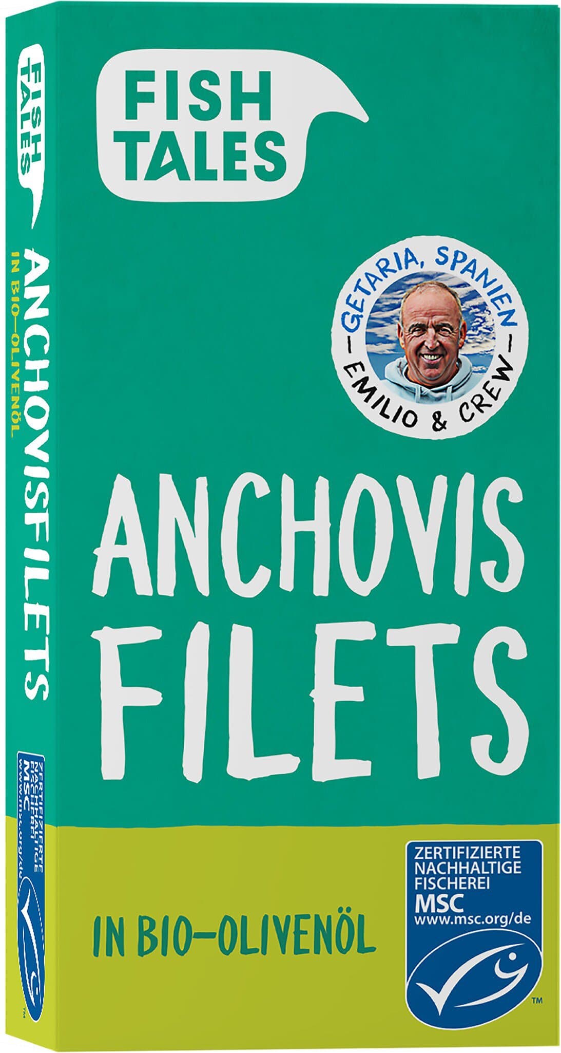Fish Tales Anchovis Filets in Olivenöl 45G