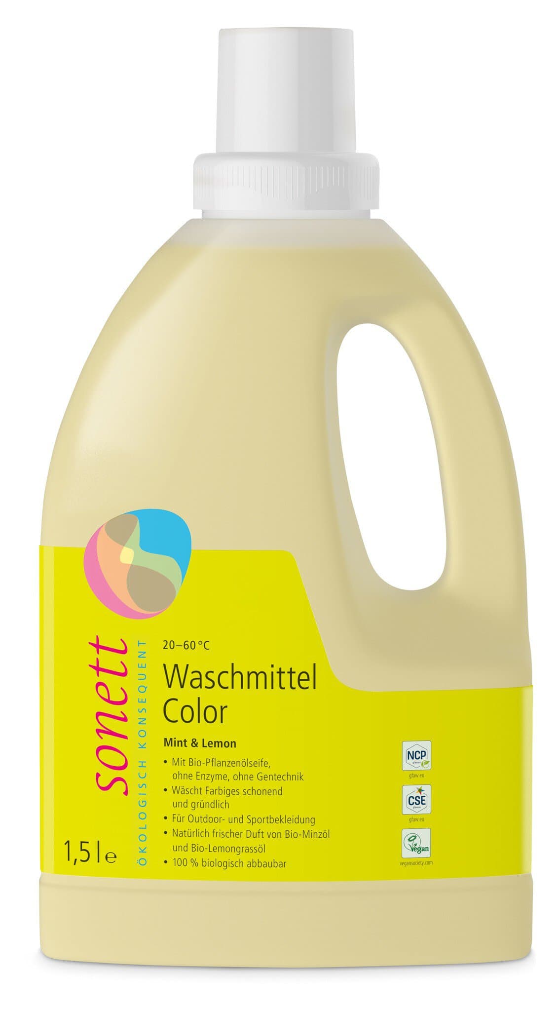 Sonett Waschmittel Color Mint & Lemon