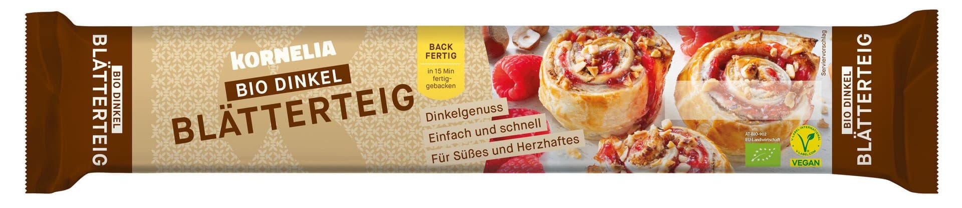 Kornelia Urkorn Dinkelblätterteig