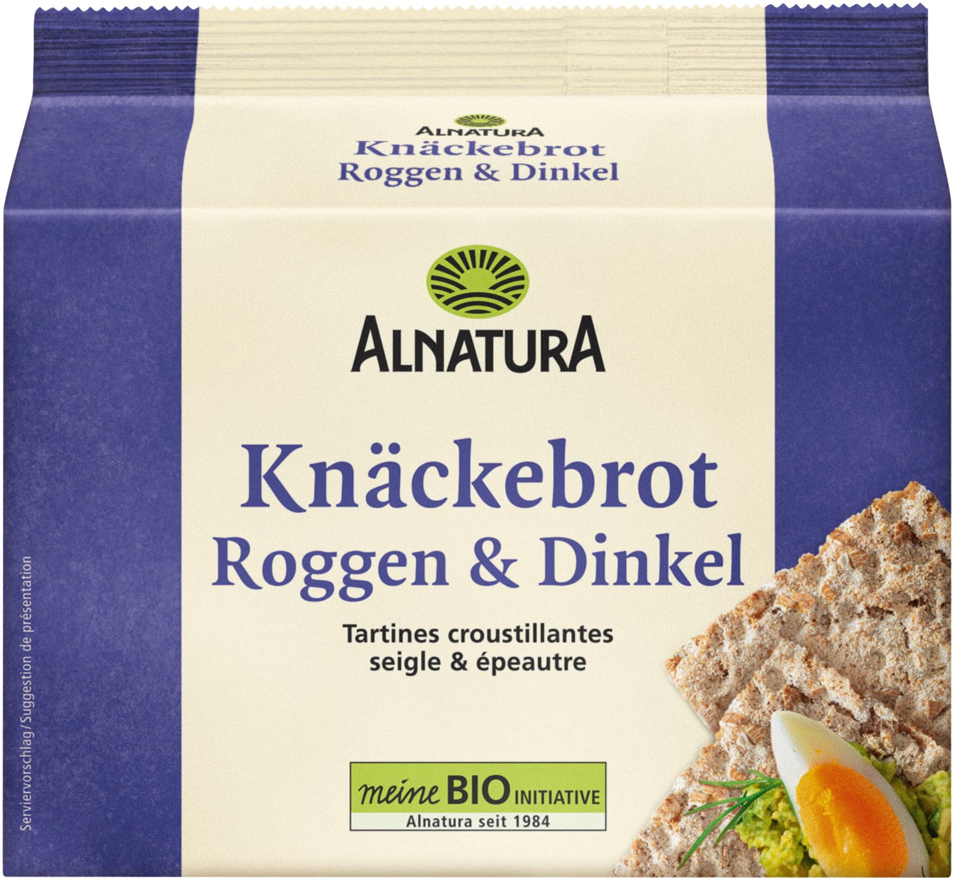 Alnatura Knäckebrot Roggen und Dinkel