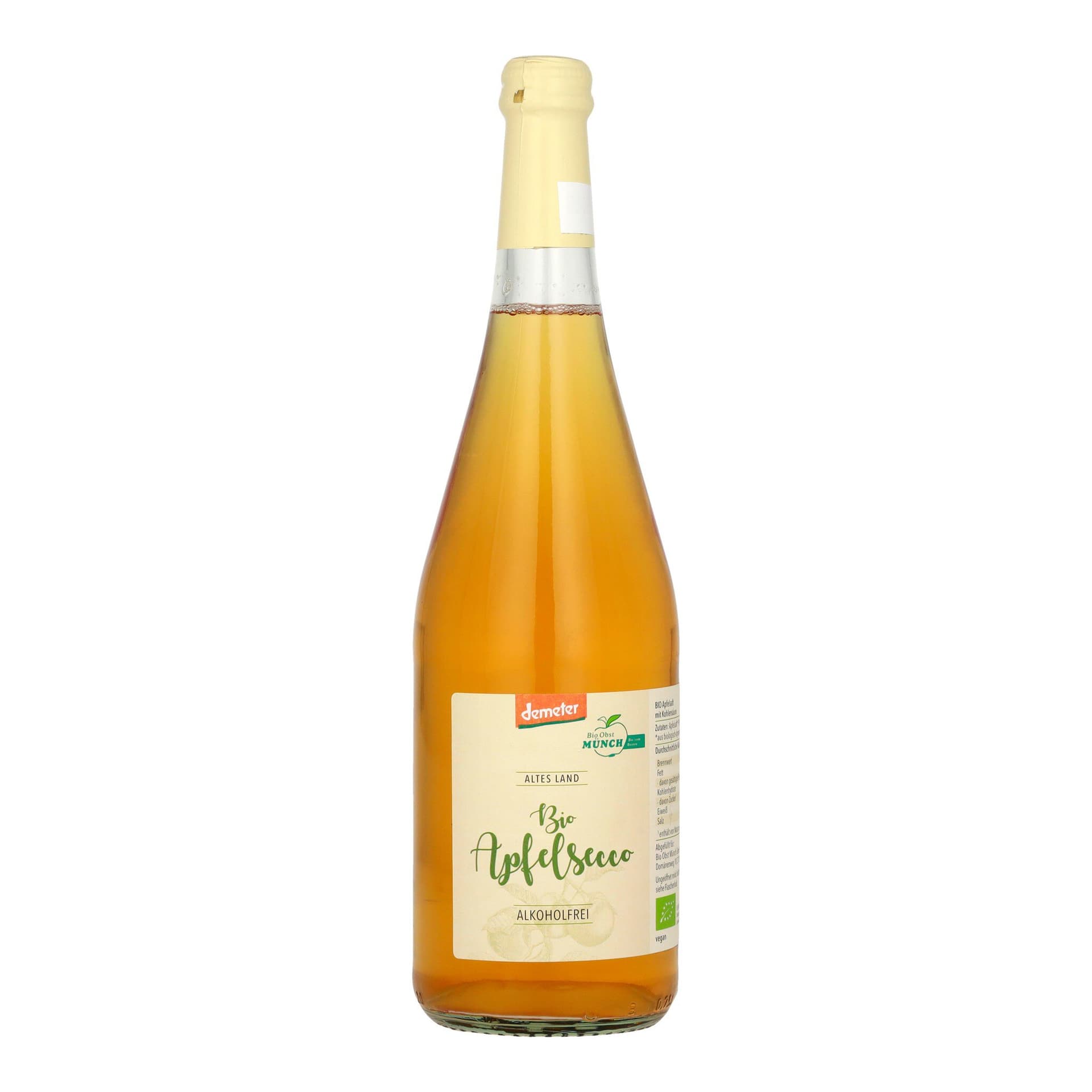 Bio Obst Münch Apfelsecco alkoholfrei