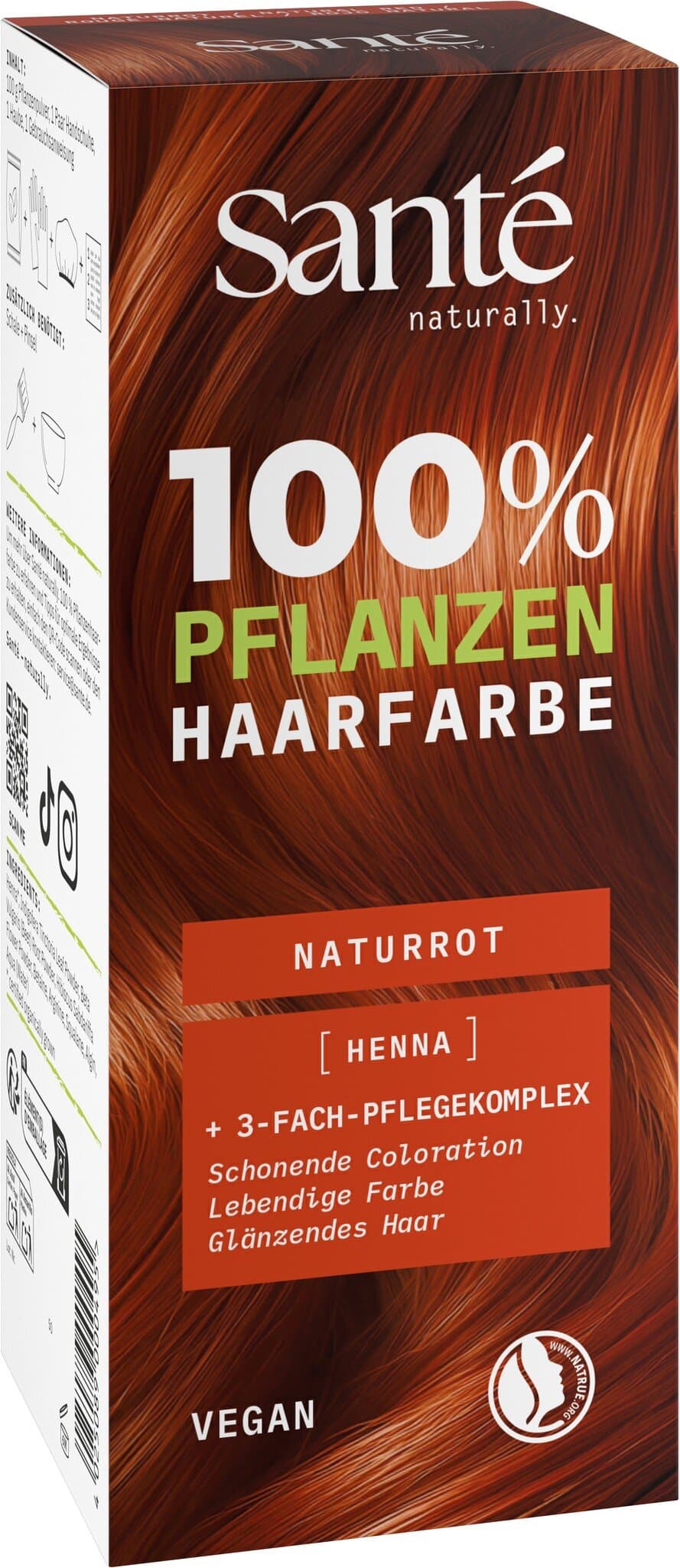 Sante Pflanzenhaarfarbe naturrot