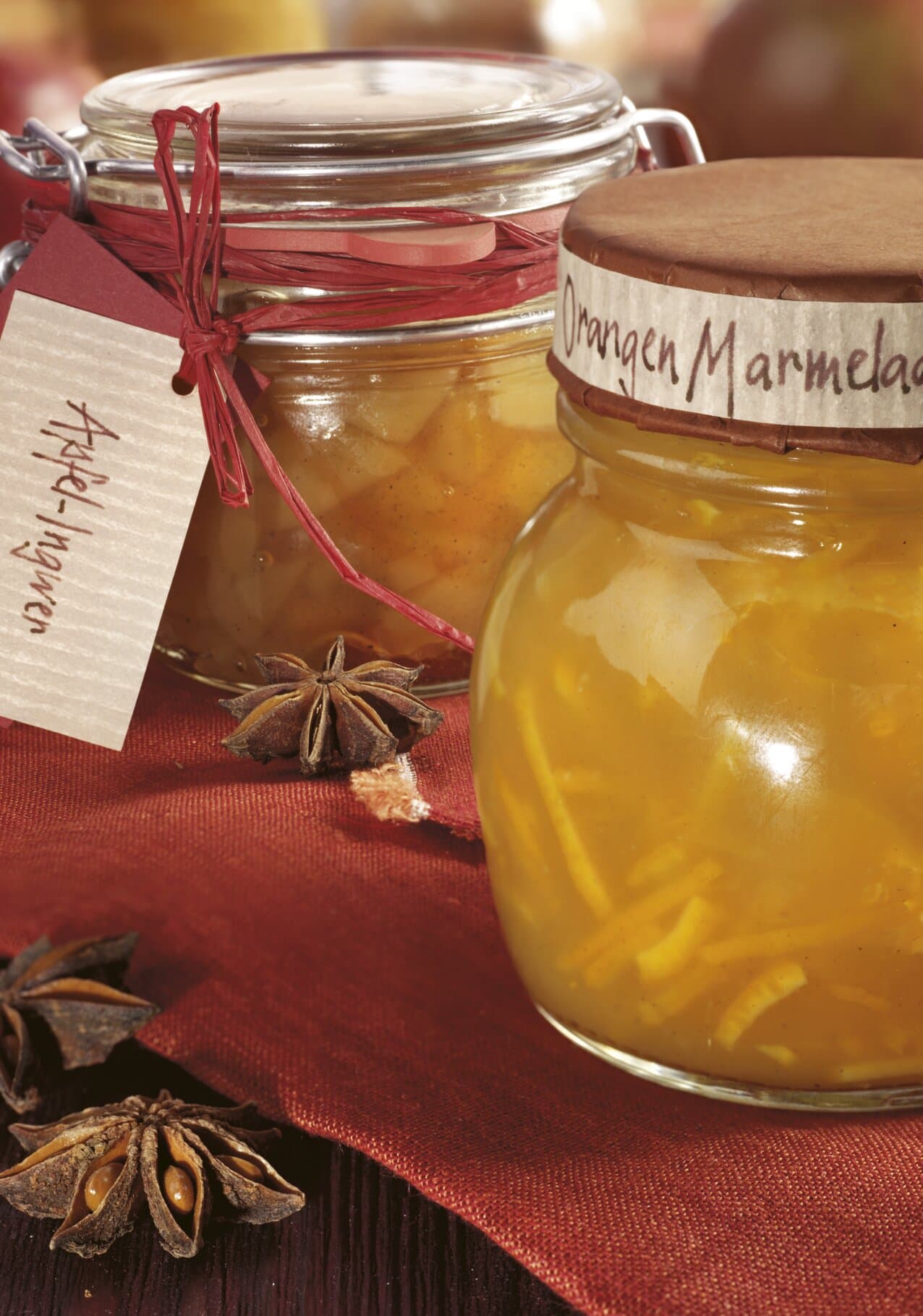 Orangenmarmelade mit Ingwer und Kardamom