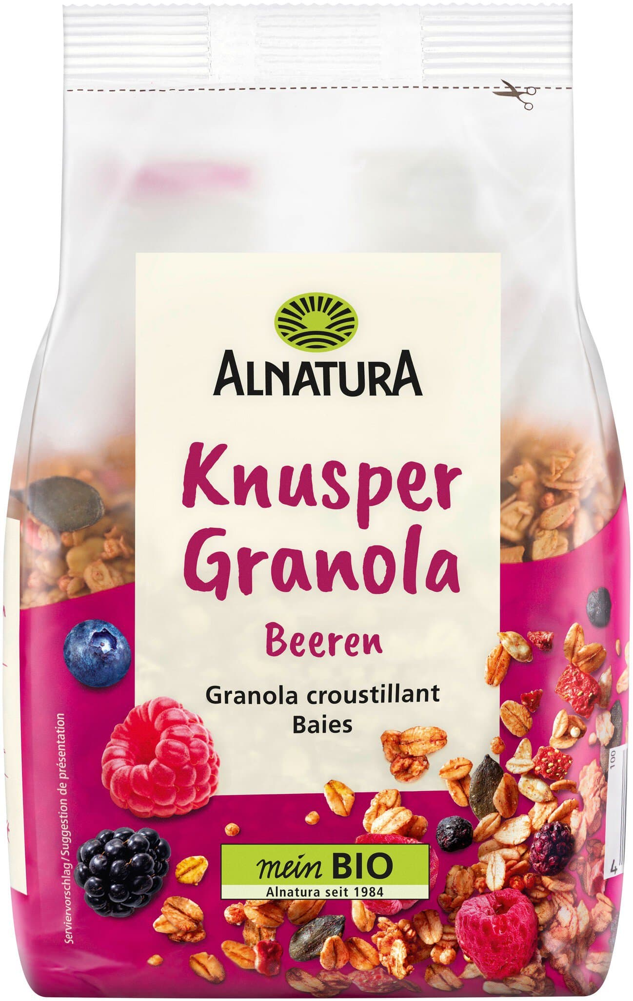 Alnatura Knusper-Granola Beeren