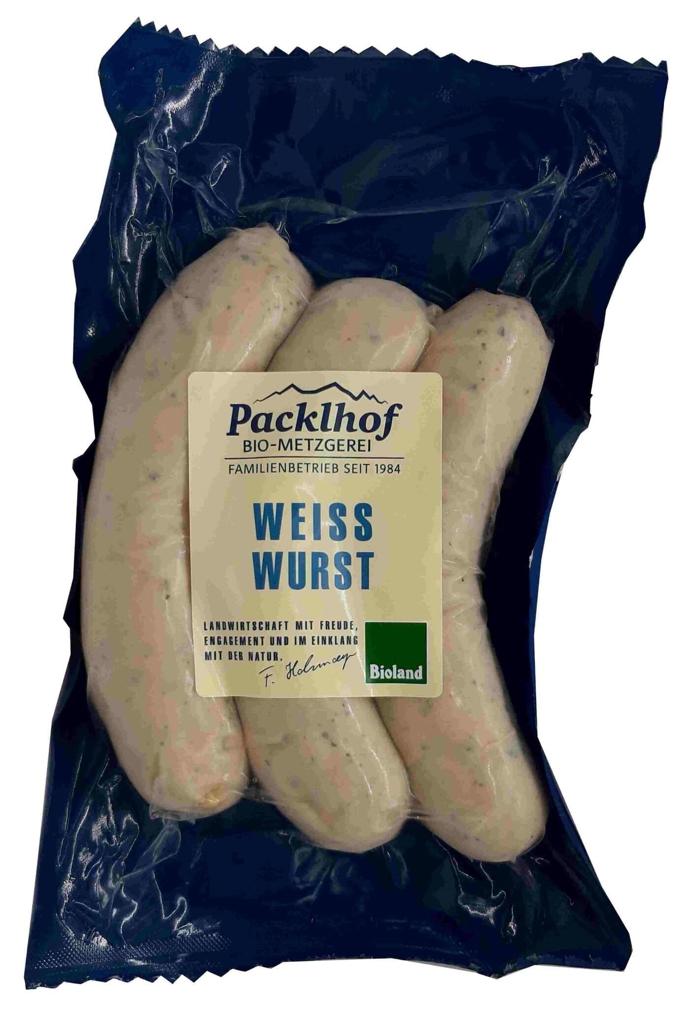 Packlhof Weißwurst