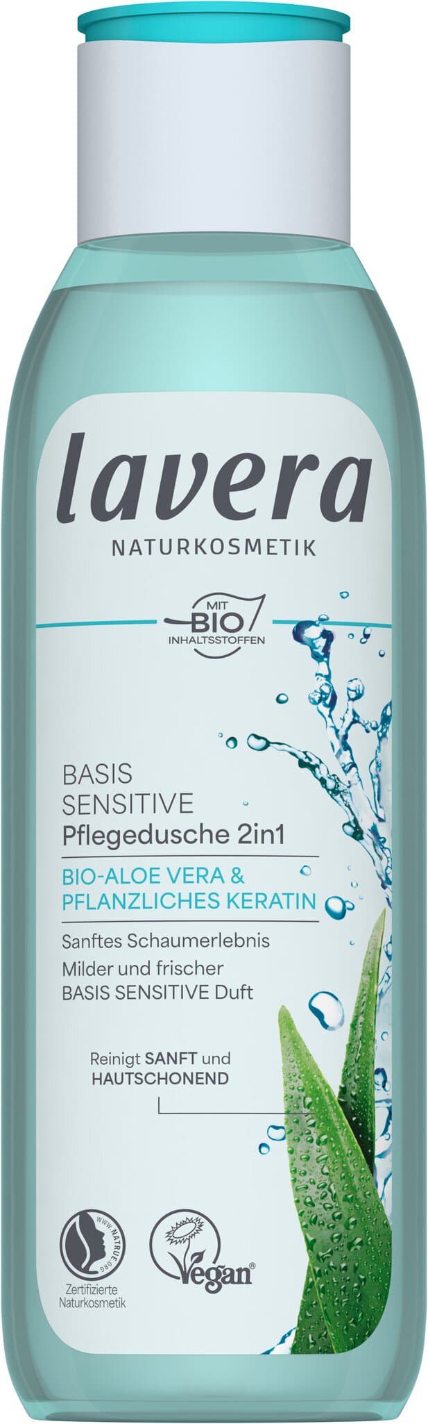 Lavera Pflegedusche 2in1 basis sensitiv