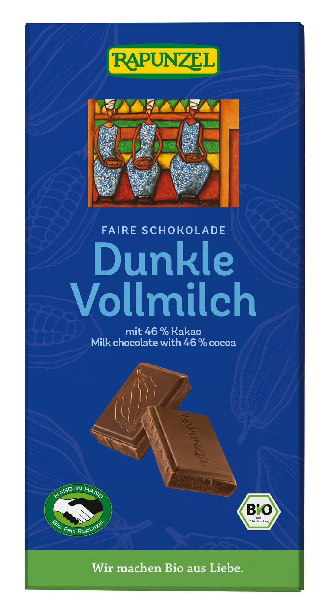 Rapunzel Dunkle Vollmilchschokolade