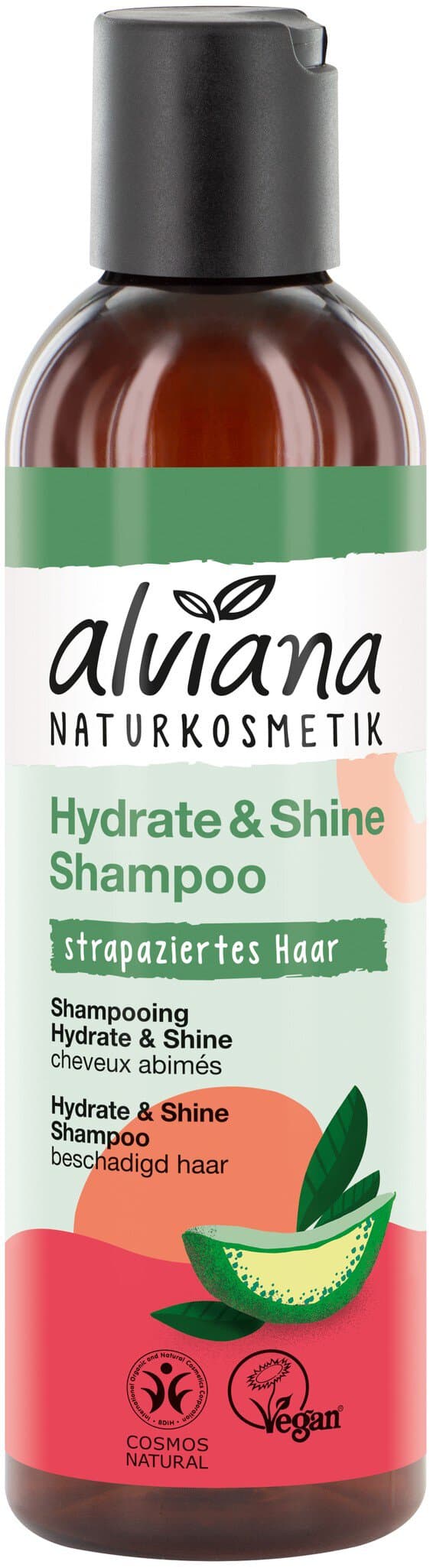 alviana Hydrate & Shine Shampoo für strapaziertes Haar