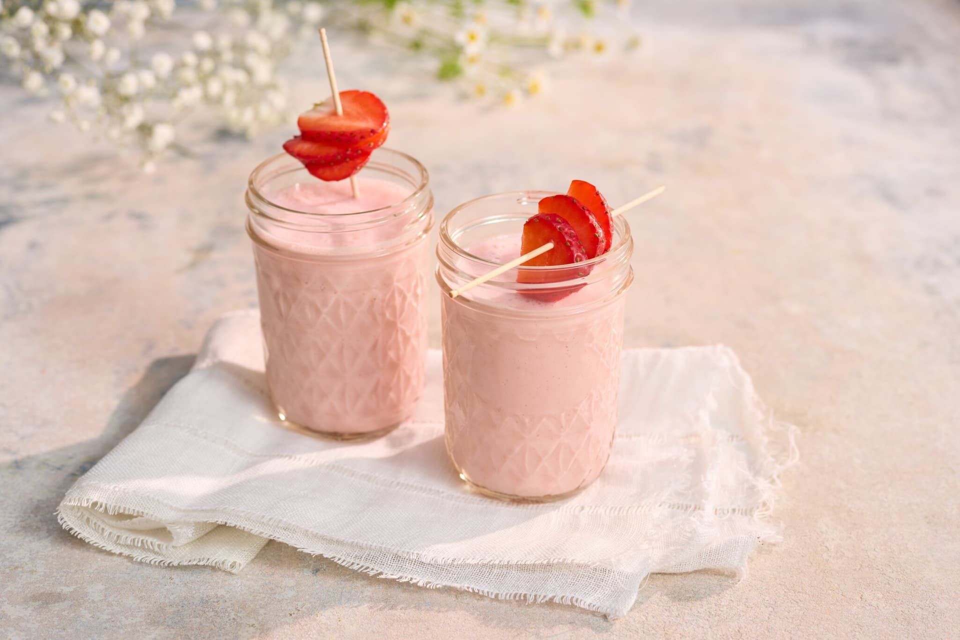 Erdbeer-Lassi