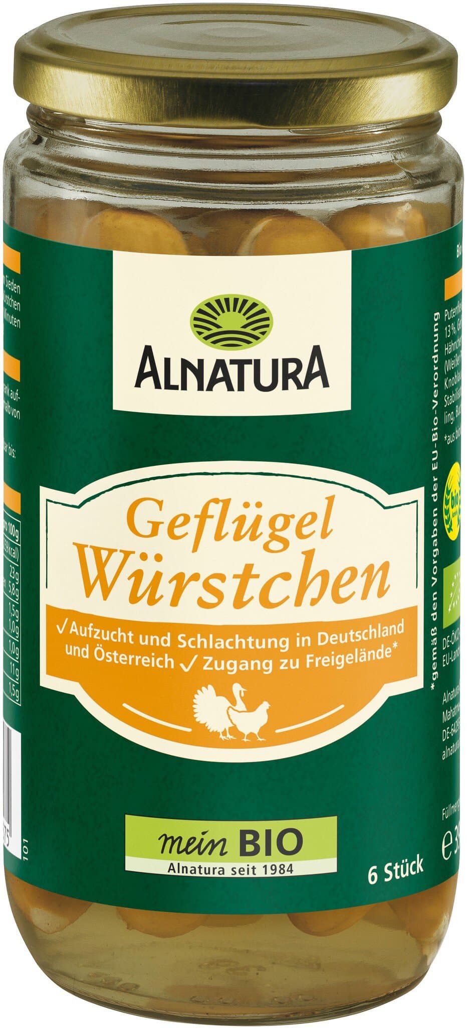 Alnatura Geflügelwürstchen