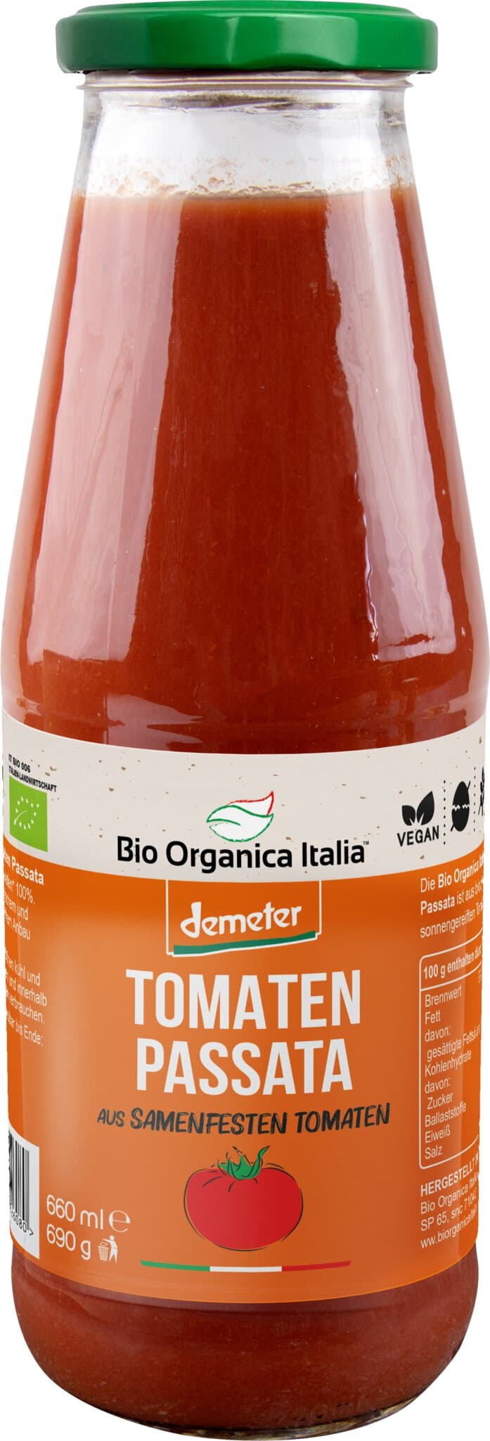 Bio Organica Italia Tomaten Passata