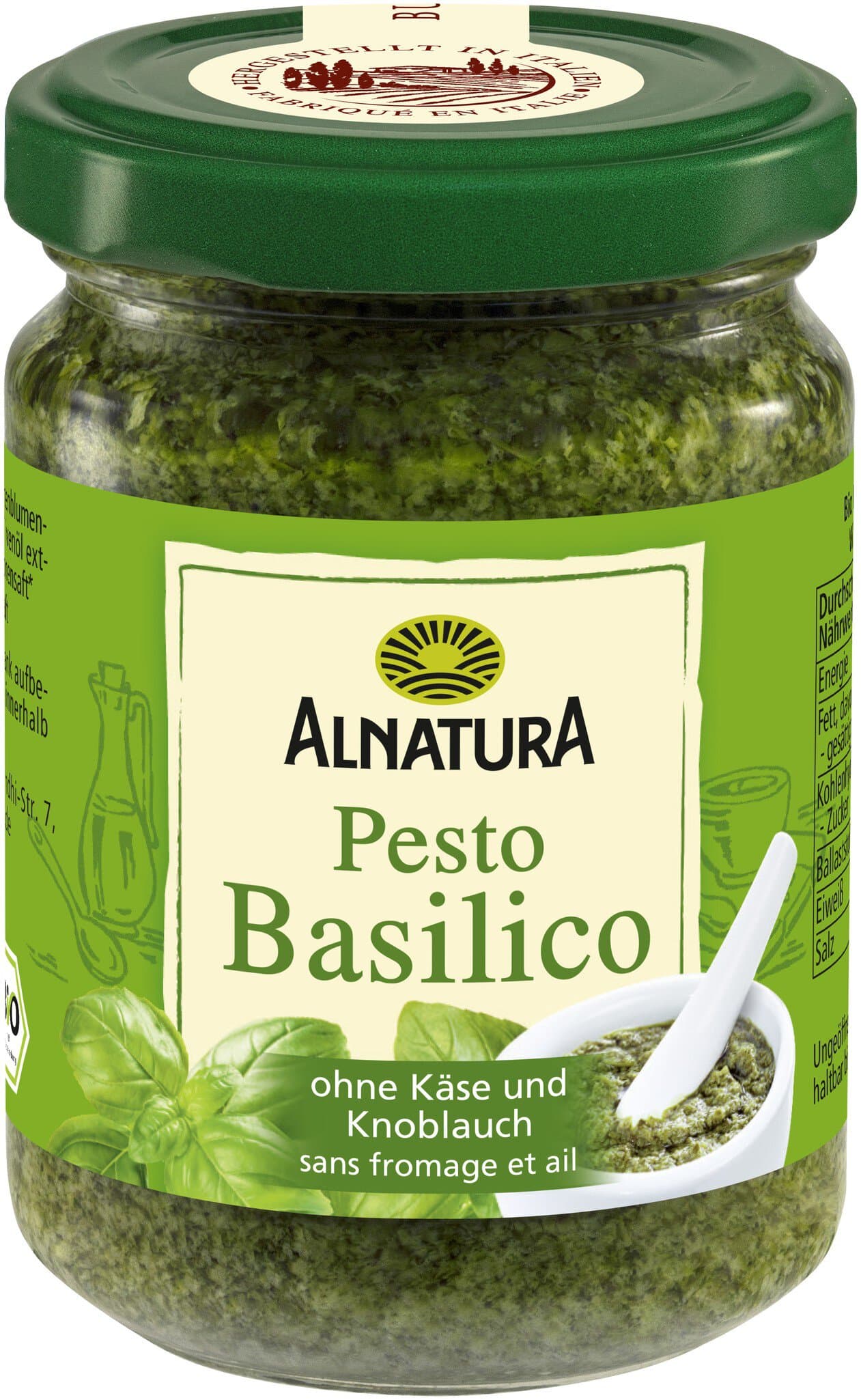 Alnatura Pesto Basilico