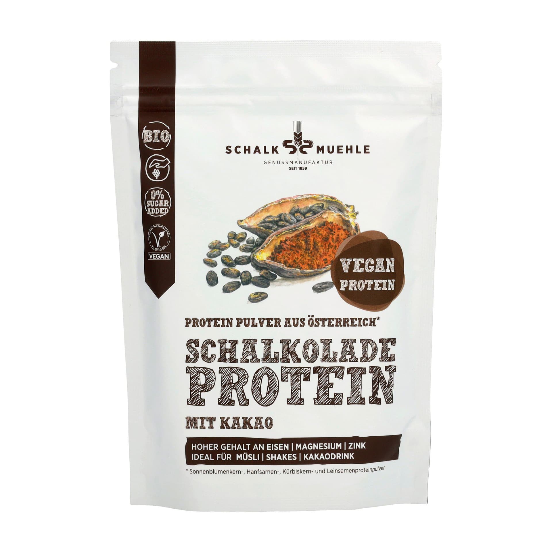 Schalk Mühle Schalkolade Protein Mix Kakao