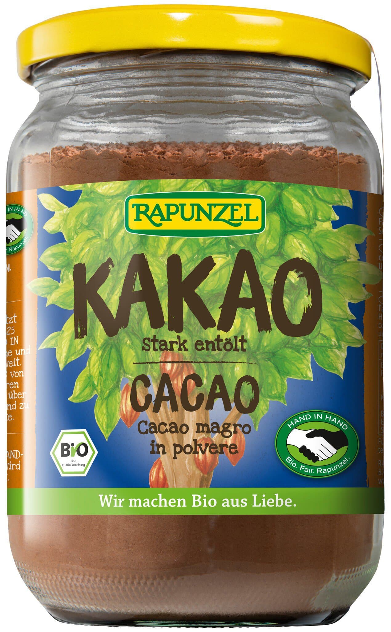 Rapunzel Kakaopulver stark entölt