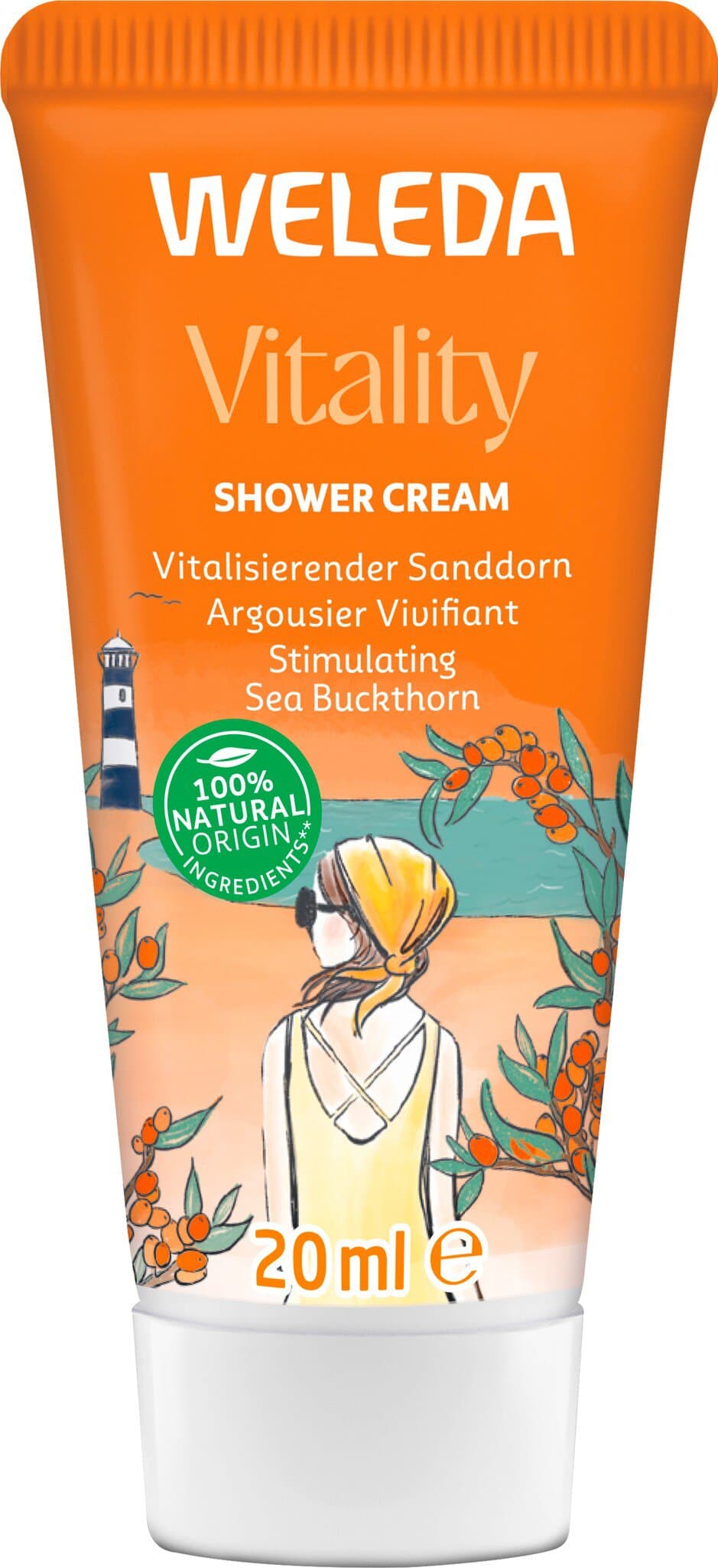 Weleda Sanddorn Vitaldusche - Minigröße