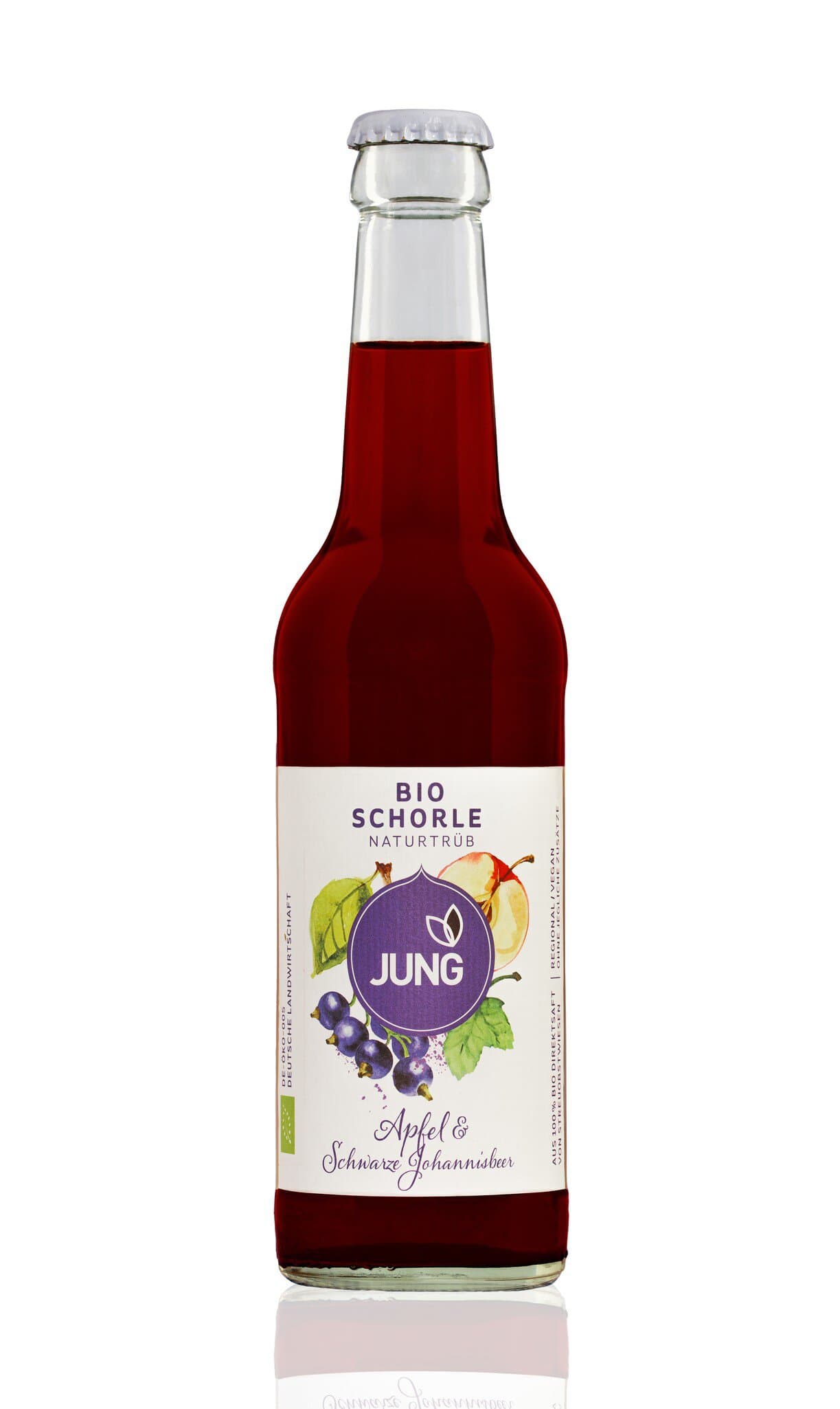 Jung Fruchtsäfte Apfel-Johannisbeer Schorle