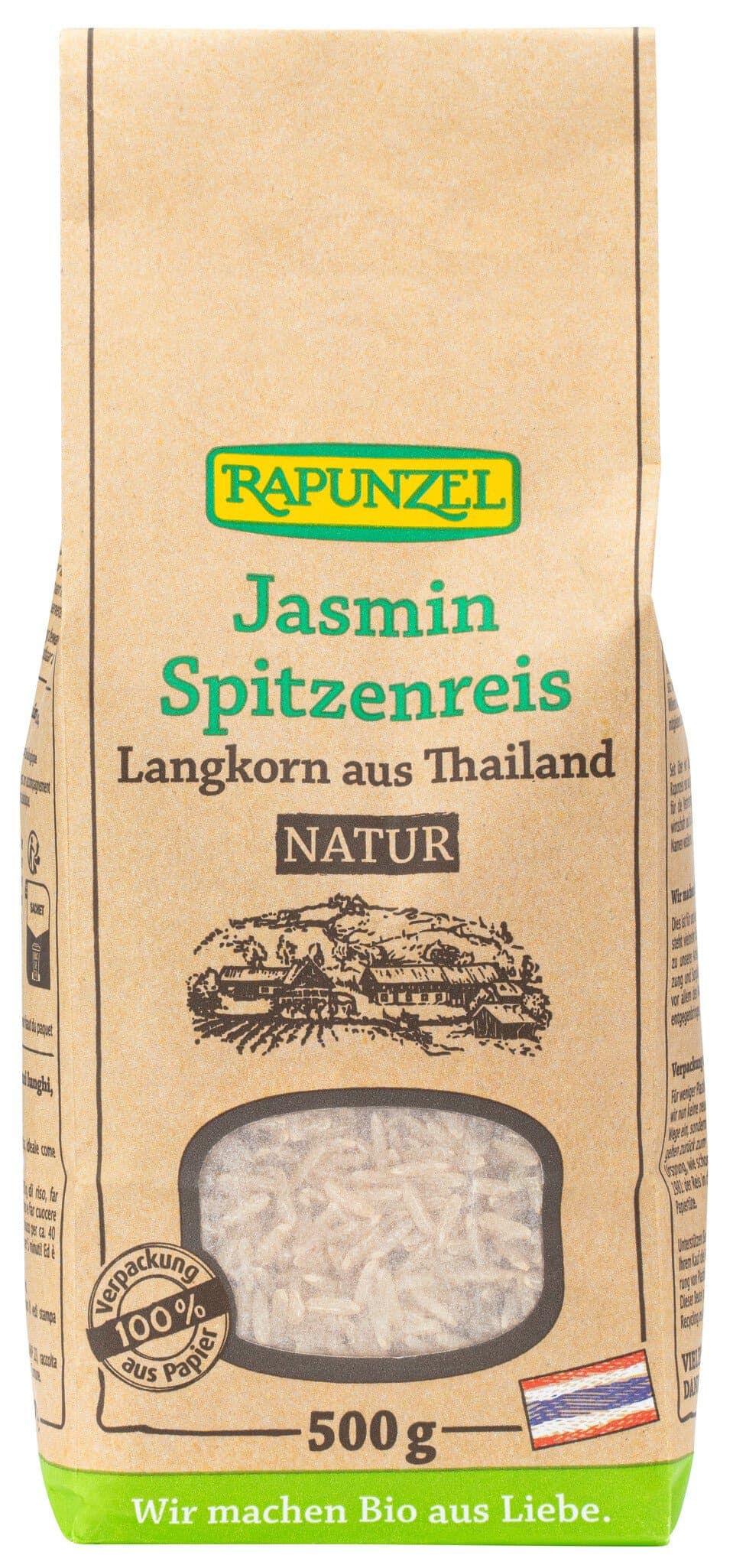 Rapunzel Jasmin Spitzenreis Langkorn Natur