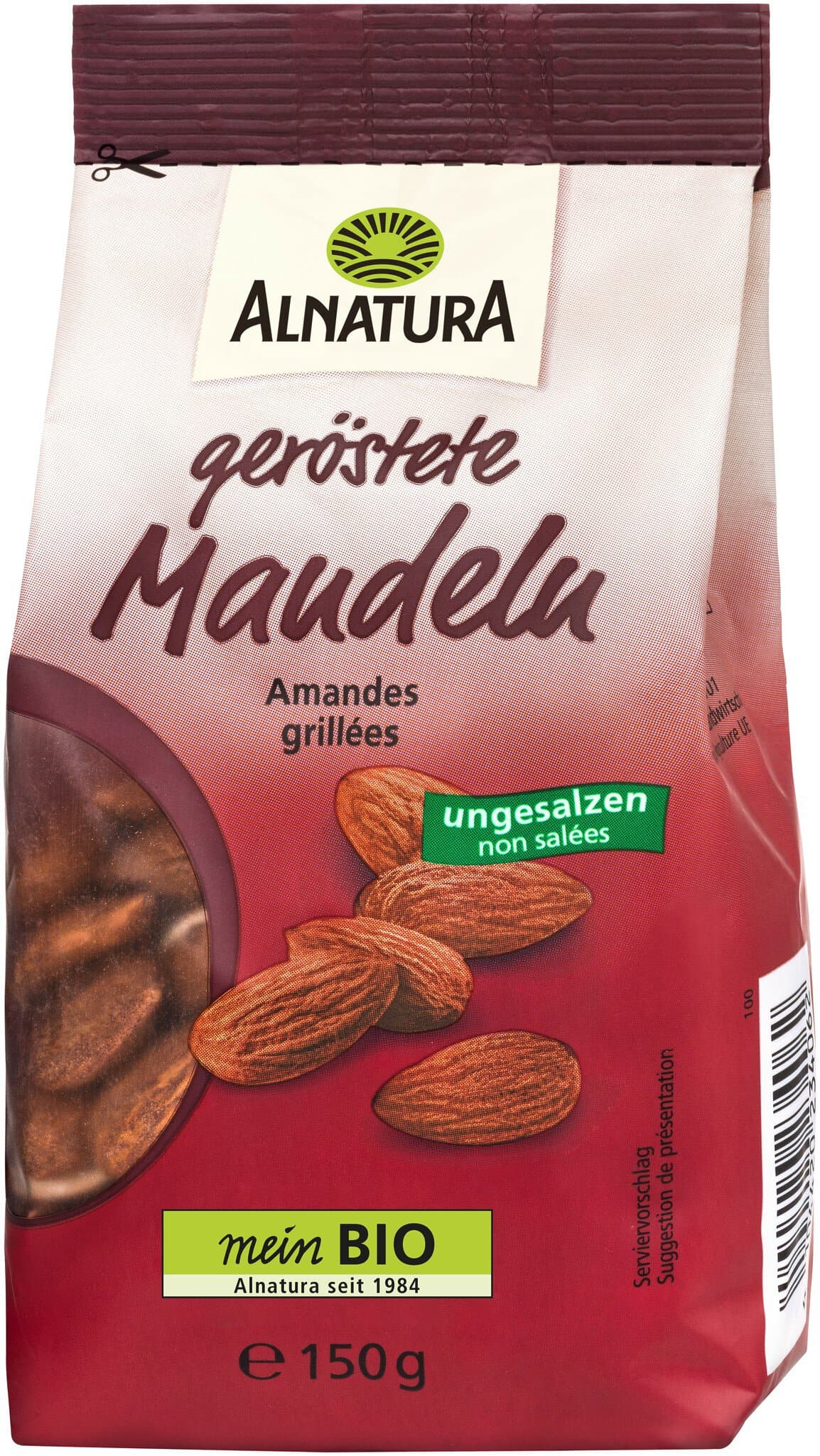 Alnatura Mandeln geröstet & ungesalzen