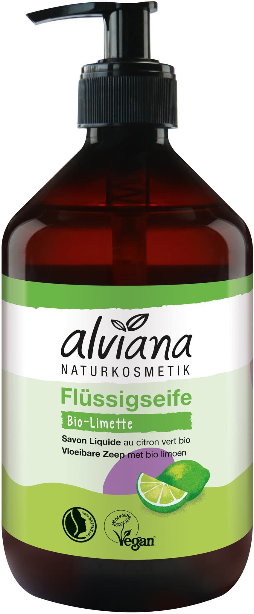 alviana Flüssigseife mit Bio-Limette