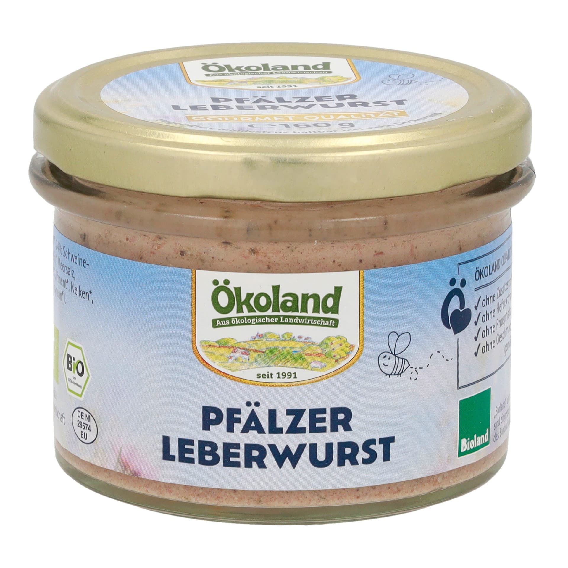 Ökoland Pfälzer Leberwurst