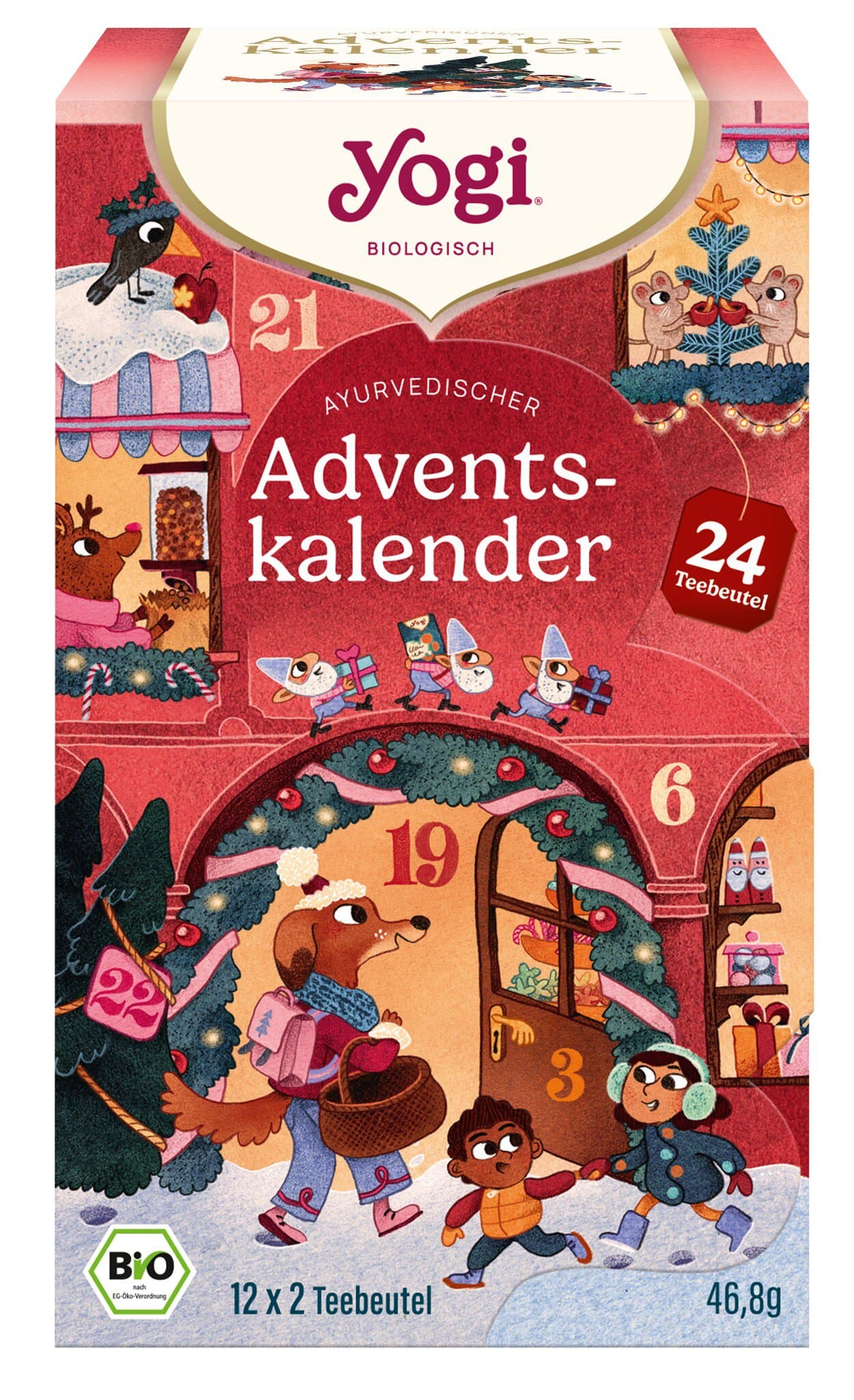 Yogi Tea Adventskalender Tee 24 Beutel