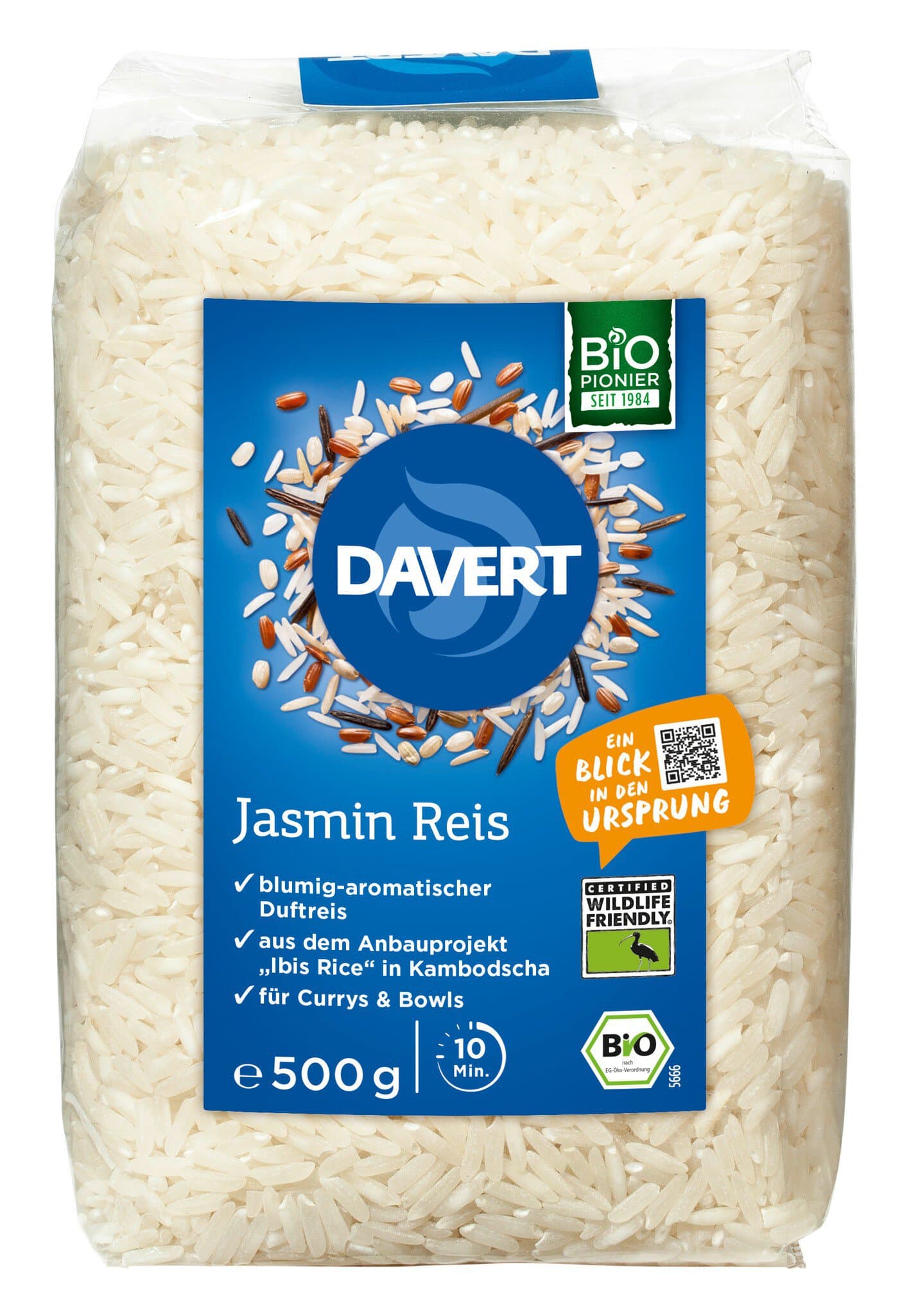 Davert Jasmin Reis weiß