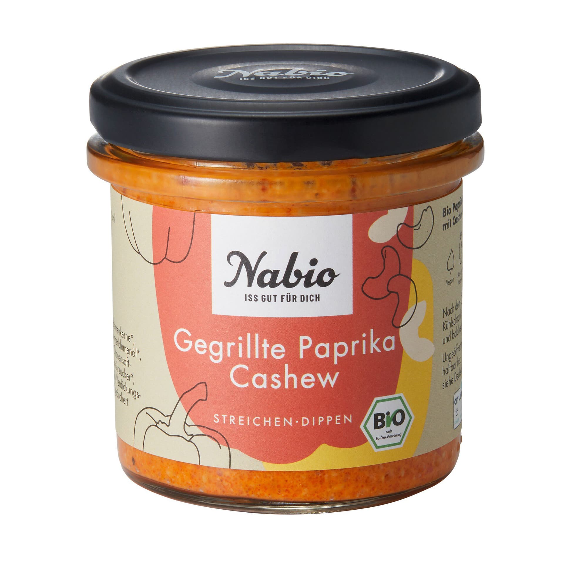 Nabio Gegrillte Paprika Cashew