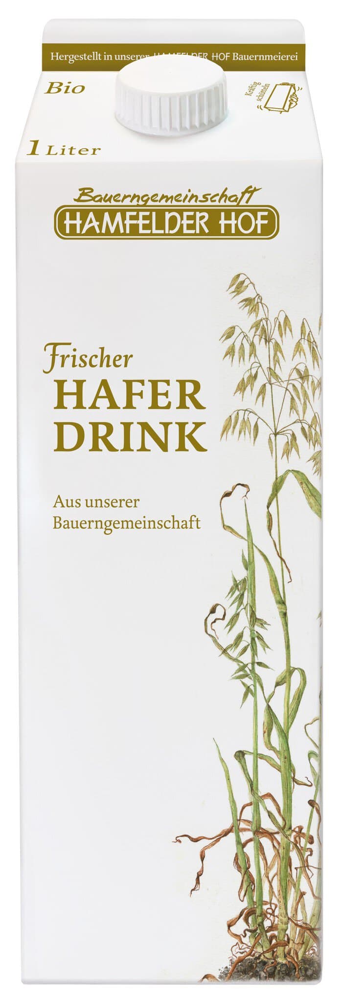 Hamfelder Hof Frischer Haferdrink vegan