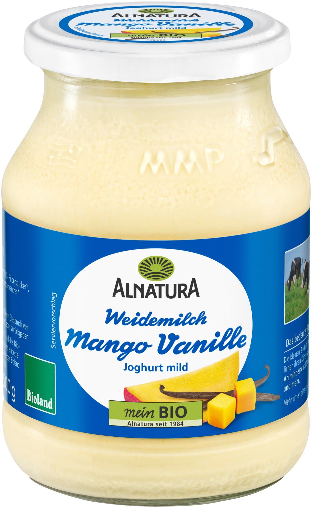 Alnatura Mango-Vanille-Joghurt aus Weidemilch