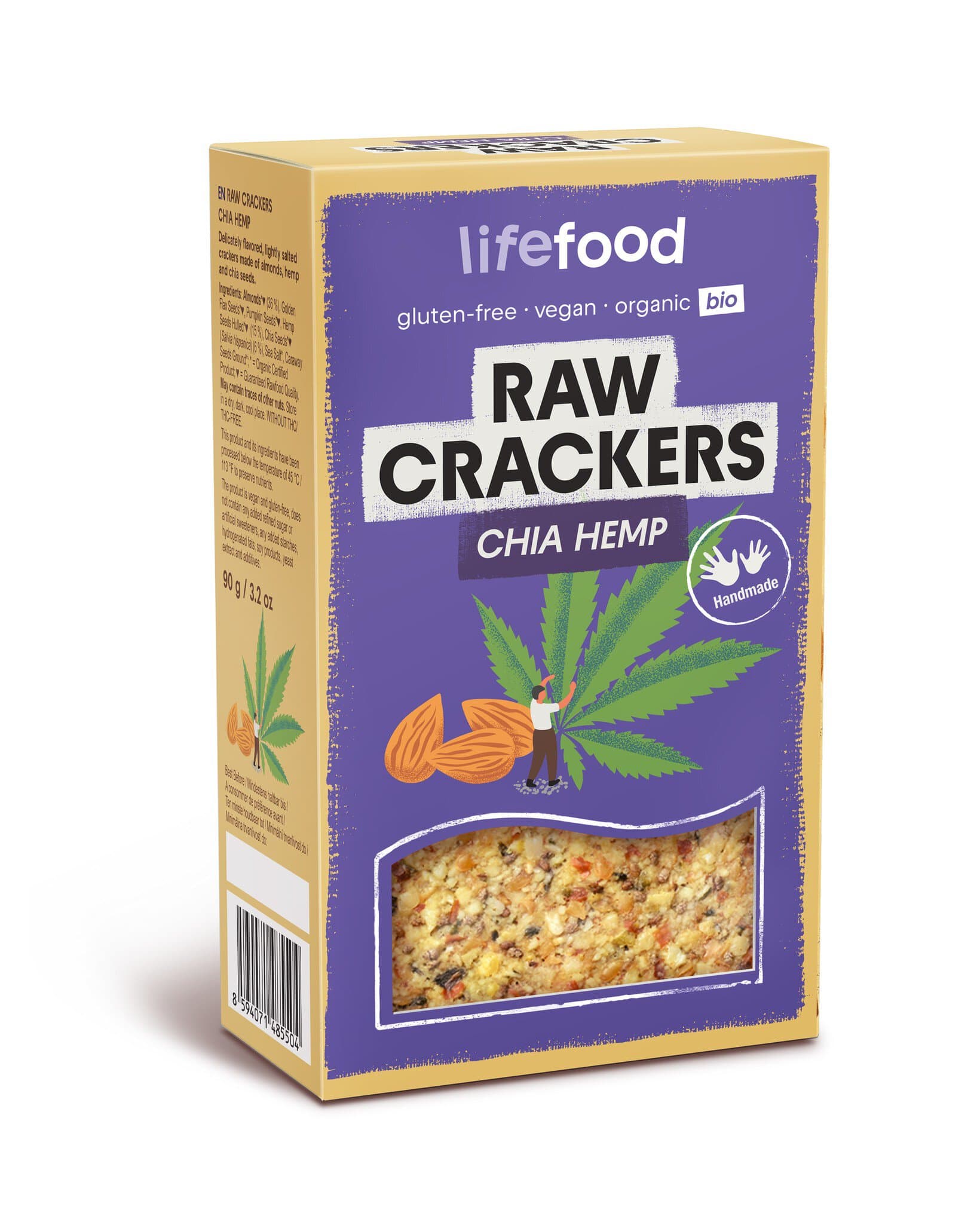 lifefood Chia-Hanf-Brot
