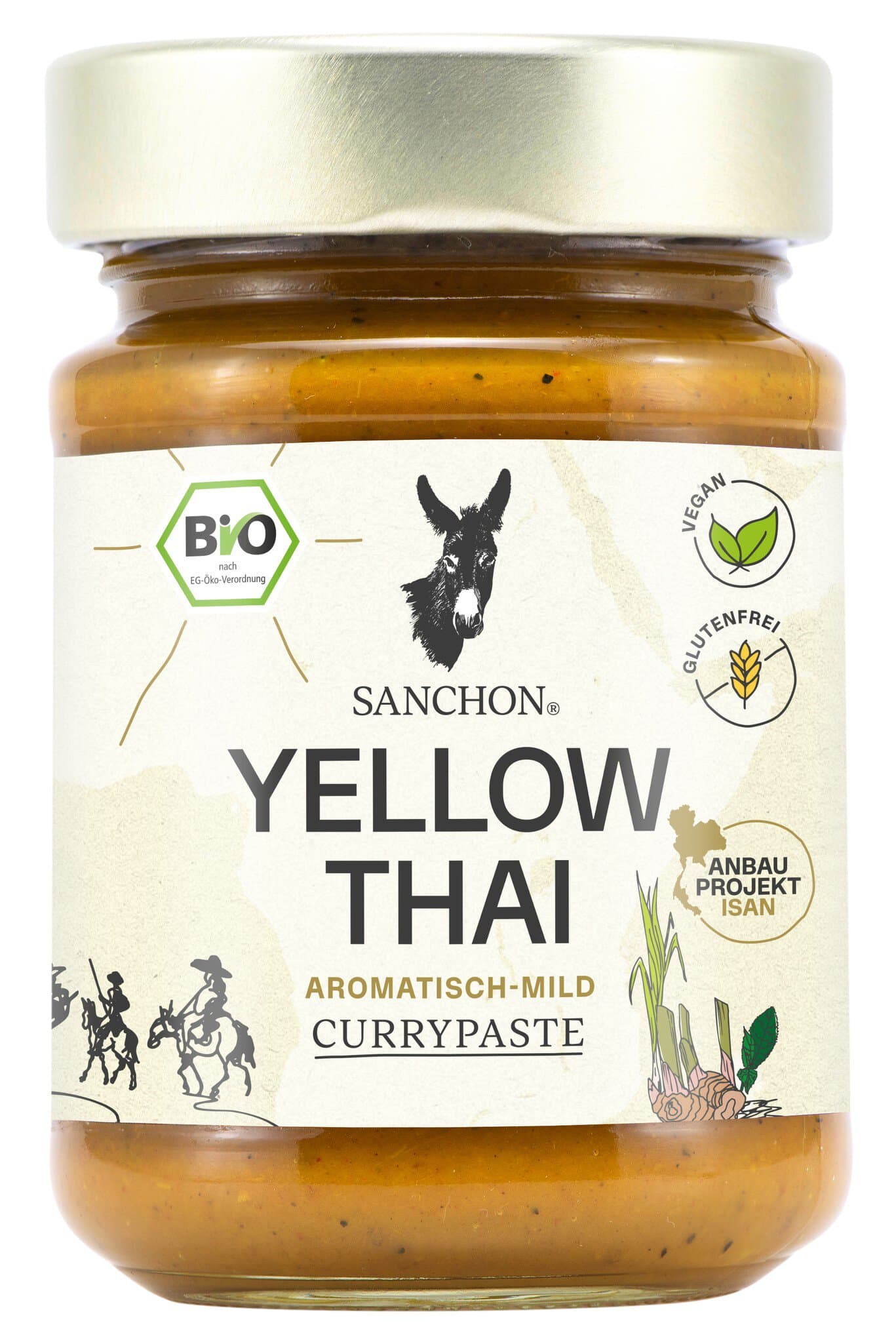 Sanchon Currypaste Yellow Thai