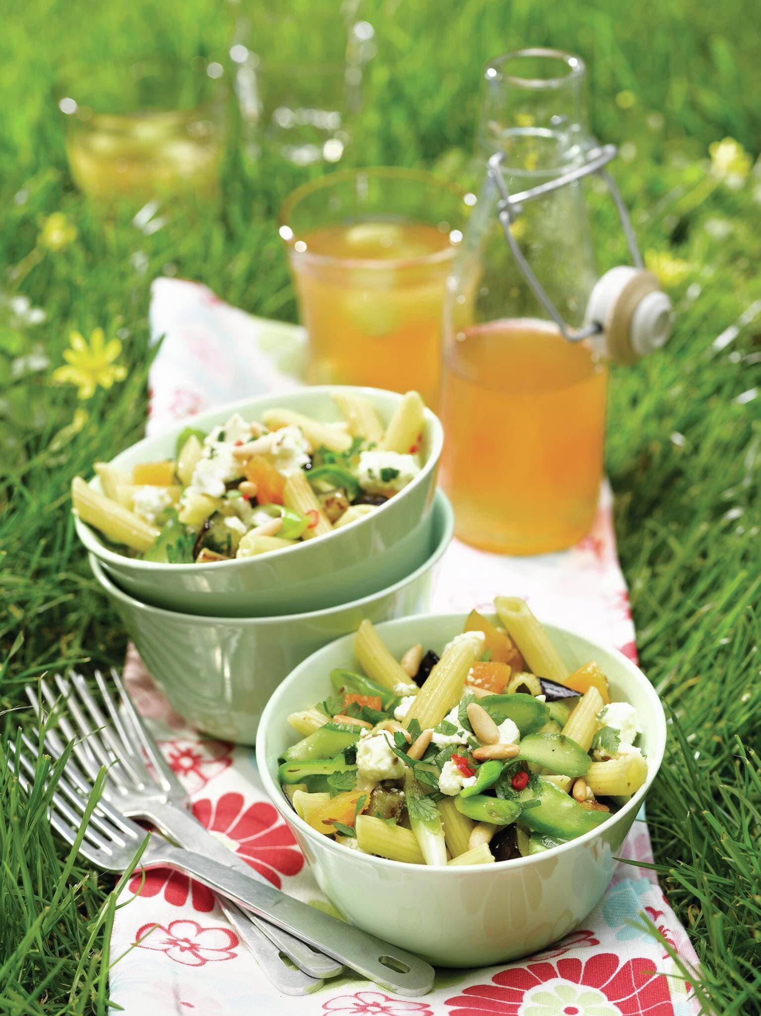 Orientalischer Nudelsalat