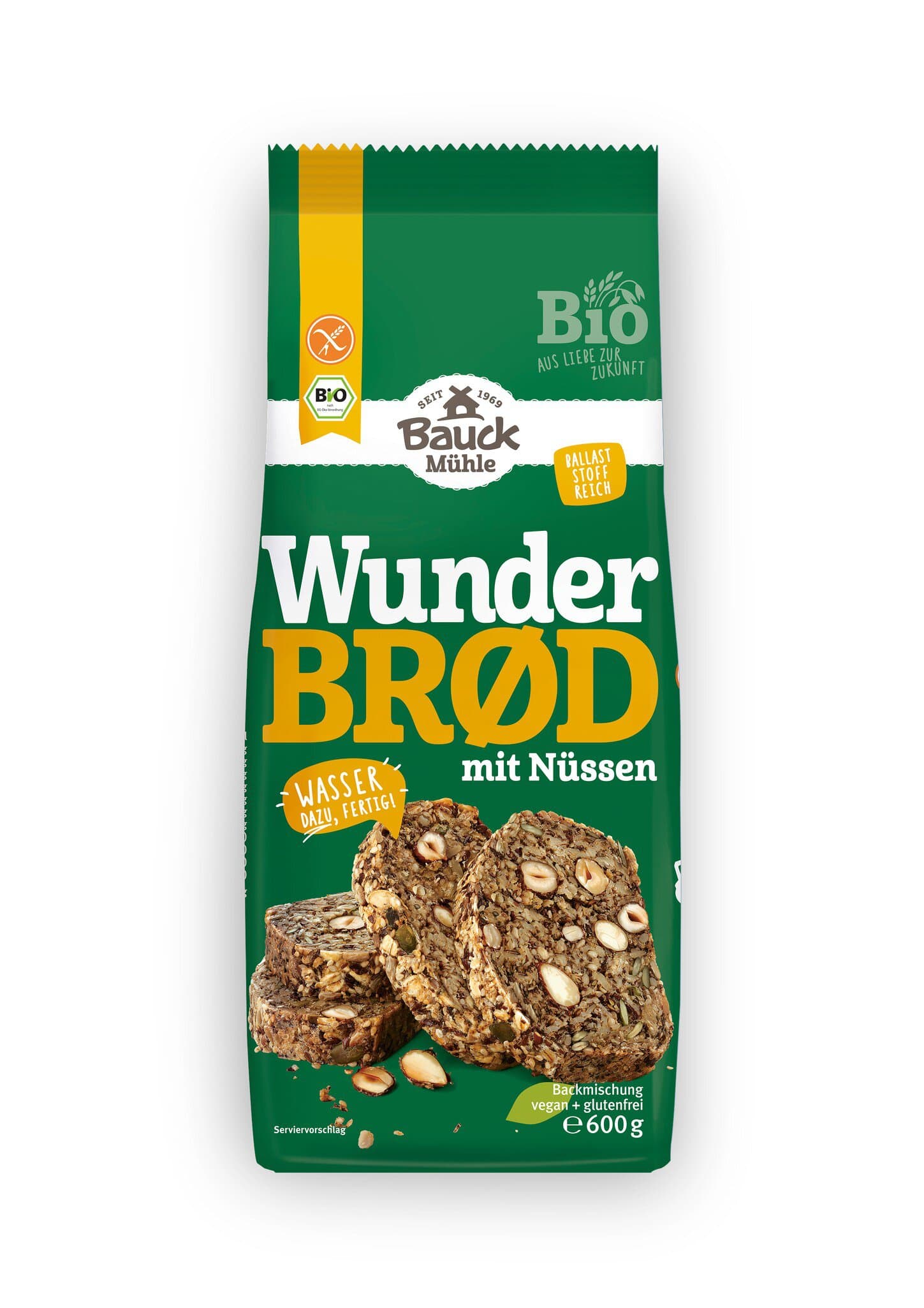 Bauckmühle Wunderbrod mit Nüssen