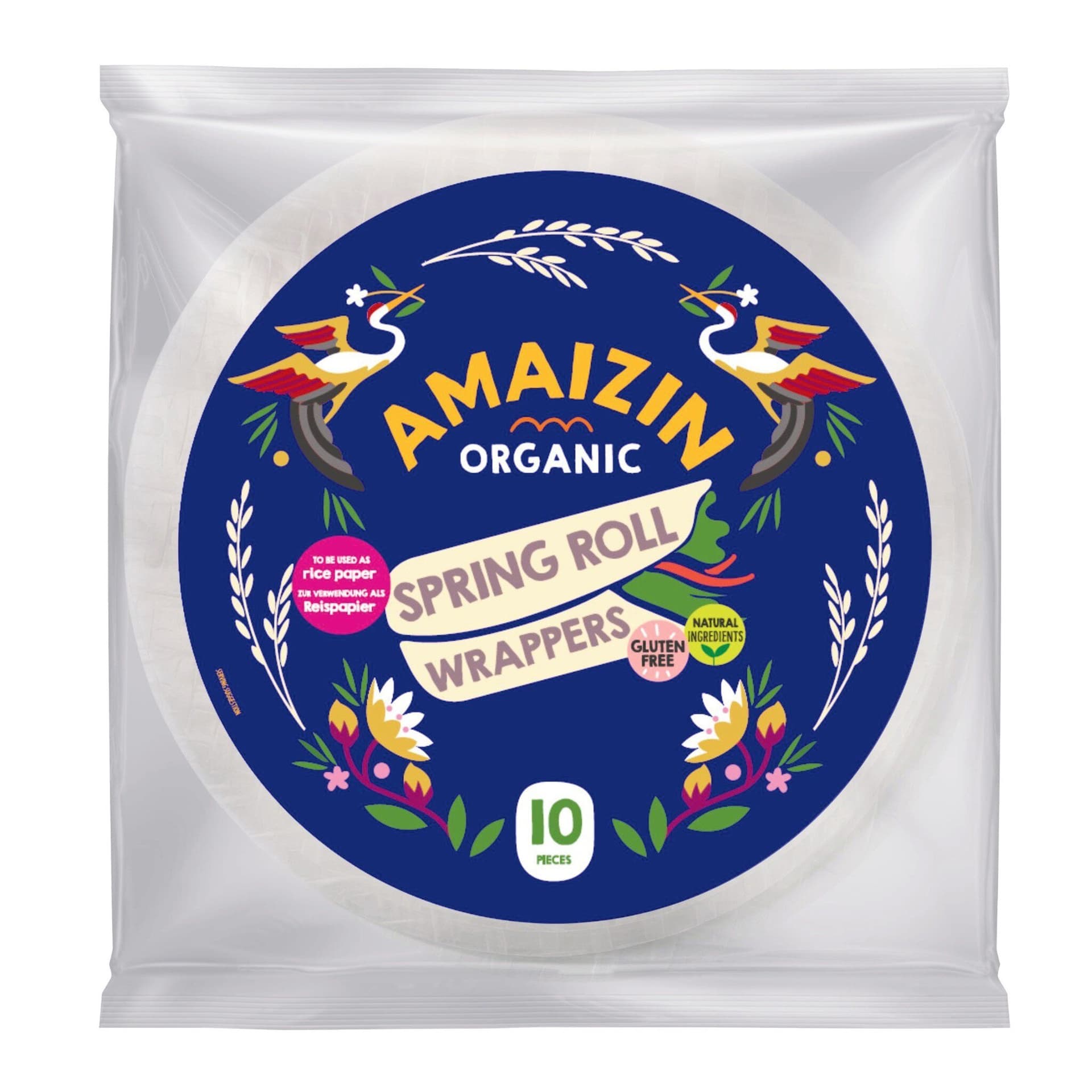 Amaizin Sommerrollen Papier 10 Stück