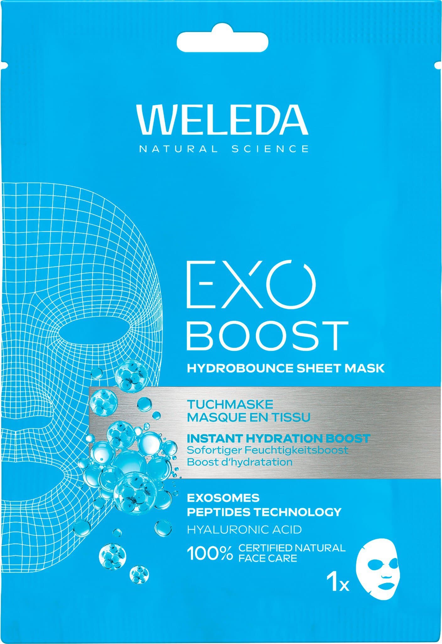 Weleda Exo Tuchmaske Feuchtigkeit