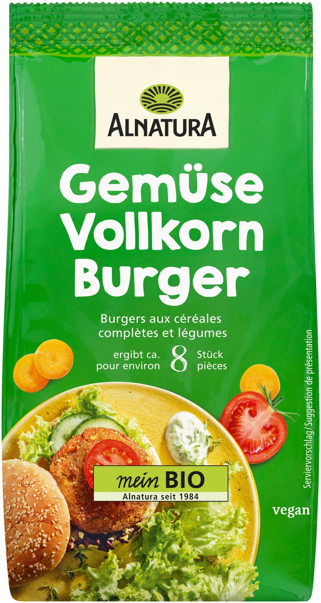 Alnatura Vollkornburger Gemüse