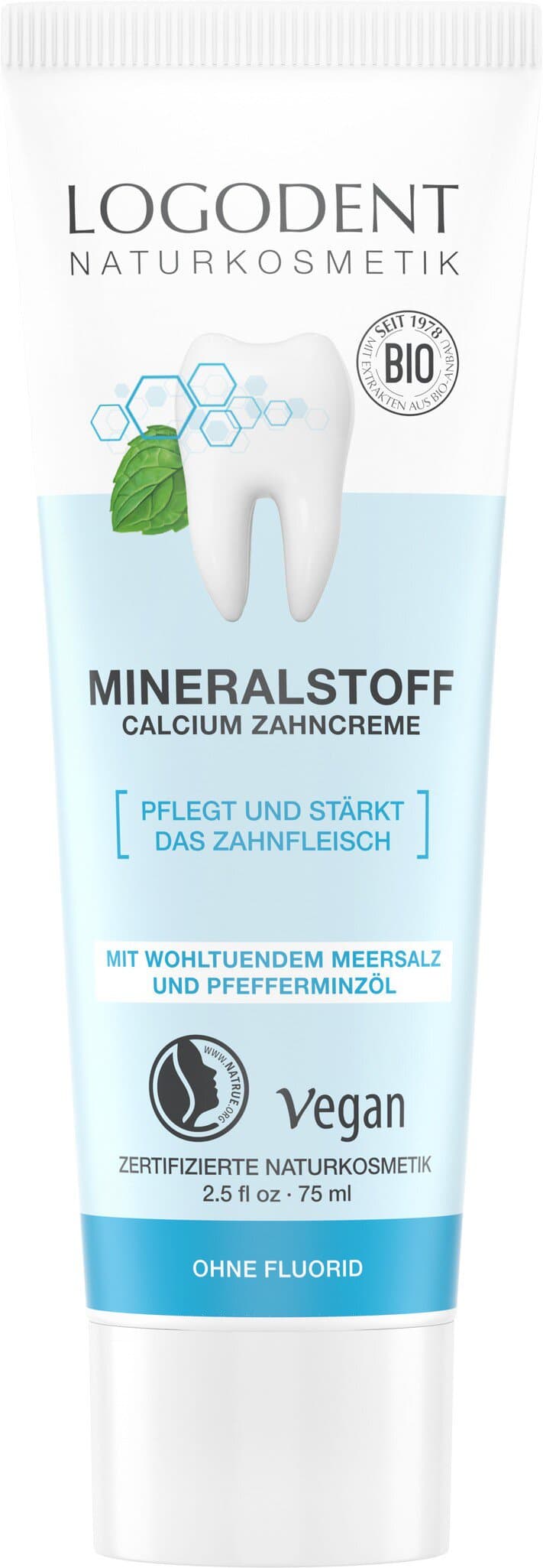Logodent Mineralstoff Calcium Zahncreme